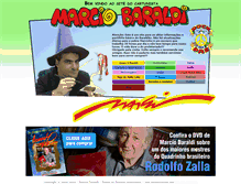 Tablet Screenshot of marciobaraldi.com.br